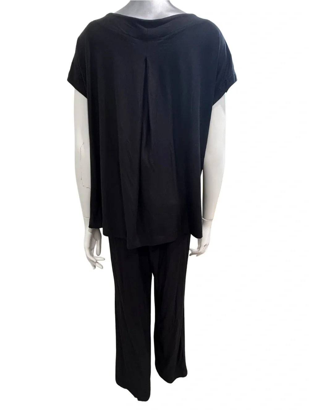 Pure Essence Bamboo Overlay Jumpsuit Black Small Canada - Picture 4 of 8